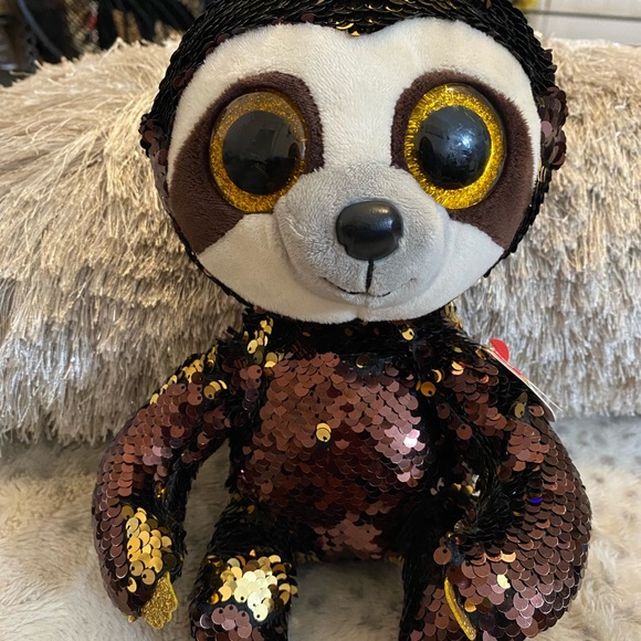 🦥 Ty Flippables Dangler Sloth Stuffed Plush - Picture 3 of 13